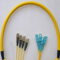 4 Fiber FC/UPC SC/UPC 9/125 OS2 Singlemode Patch Cable