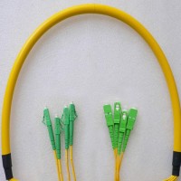 4 Fiber LC/APC SC/APC 9/125 OS2 Singlemode Patch Cable