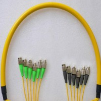 6 Fiber FC/APC FC/UPC 9/125 OS2 Singlemode Patch Cable
