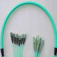 6 Fiber FC/PC LC/PC 50/125 OM4 Multimode Patch Cable