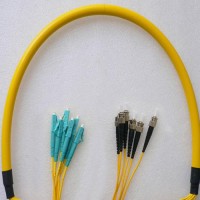6 Fiber LC/UPC ST/UPC 9/125 OS2 Singlemode Patch Cable
