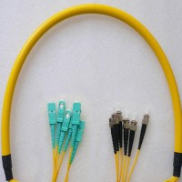 6 Fiber SC/UPC ST/UPC 9/125 OS2 Singlemode Patch Cable