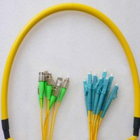 8 Fiber FC/APC LC/UPC 9/125 OS2 Singlemode Patch Cable
