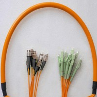 8 Fiber FC/PC LC/PC 50/125 OM2 Multimode Patch Cable