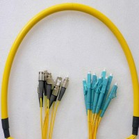 8 Fiber FC/UPC LC/UPC 9/125 OS2 Singlemode Patch Cable
