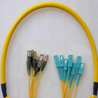 8 Fiber FC/UPC SC/UPC 9/125 OS2 Singlemode Patch Cable