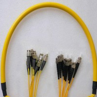8 Fiber FC/UPC ST/UPC 9/125 OS2 Singlemode Patch Cable