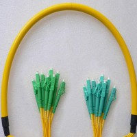 8 Fiber LC/APC LC/UPC 9/125 OS2 Singlemode Patch Cable