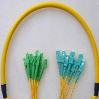 8 Fiber LC/APC SC/UPC 9/125 OS2 Singlemode Patch Cable