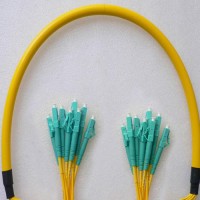 8 Fiber LC/UPC LC/UPC 9/125 OS2 Singlemode Patch Cable