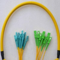 8 Fiber LC/UPC SC/APC 9/125 OS2 Singlemode Patch Cable