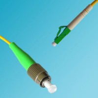 FC/APC to LC/APC 9/125 OS2 Singlemode Simplex Patch Cable