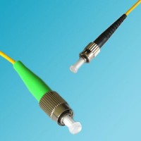 OFNP Plenum FC/APC ST/UPC Singlemode Simplex Patch Cable