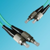FC to FC 50/125 OM4 Multimode Duplex Patch Cable
