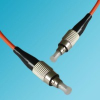 OFNP Plenum FC FC 50 Multimode Simplex Patch Cable