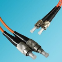 FC to ST 50/125 OM2 Multimode Duplex Patch Cable