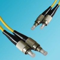FC to FC 9/125 OS2 Singlemode Duplex Patch Cable