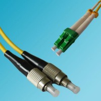 OFNP Plenum FC/UPC LC/APC Singlemode Duplex Patch Cable