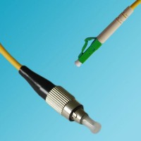 FC to LC/APC 9/125 OS2 Singlemode Simplex Patch Cable