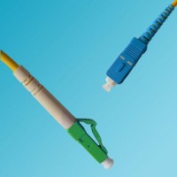 OFNP Plenum LC/APC SC/UPC Singlemode Simplex Patch Cable