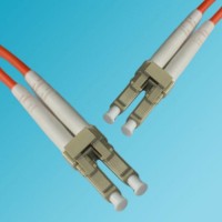 OFNP Plenum LC LC 50 Multimode Duplex Patch Cable