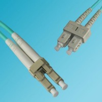 LC to SC 50/125 OM4 Multimode Duplex Patch Cable