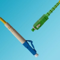 OFNP Plenum LC/UPC SC/APC Singlemode Simplex Patch Cable