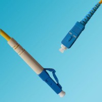 LC to SC 9/125 OS2 Singlemode Simplex Patch Cable