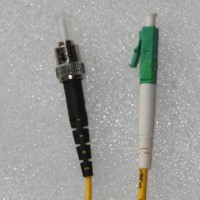 LC/APC ST Bend Insensitive Patch Cable 9/125 G657A1 Singlemode Simplex