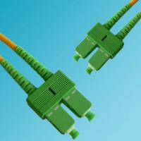 SC/APC to SC/APC 9/125 OS2 Singlemode Duplex Patch Cable