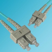 OFNP Plenum SC SC OM3 Multimode Duplex Patch Cable