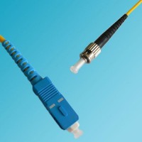 SC to ST 9/125 OS2 Singlemode Simplex Patch Cable