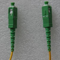 SC/APC SC/APC Bend Insensitive Patch Cable G657A1 Singlemode Simplex