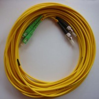 SC/APC ST Bend Insensitive Patch Cable 9/125 G657A1 Singlemode Duplex