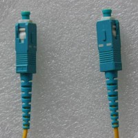 SC SC Bend Insensitive Patch Cable 9/125 G657A1 Singlemode Simplex