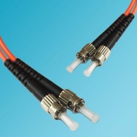 ST to ST 50/125 OM2 Multimode Duplex Patch Cable