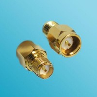 RP SMA Female to SMA Male Quick Push-on RF Adapter
