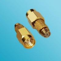 SMP Female to SSMA Male RF Adapter