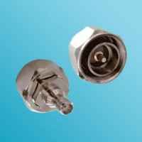 4.3/10 DIN Male to SMA Female RF Adapter