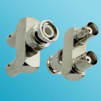 Y Type BNC Male to Two BNC Female Adapter 3 Way