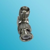 Right Angle BNC Male to TNC Female RF Adapter