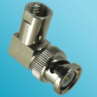 Right Angle BNC Male to FME Male RF Adapter