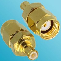 MCX Male to RP SMA Male RF Adapter