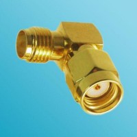 Right Angle RP SMA Male to SMA Female RF Adapter