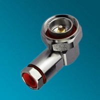 7/16 DIN Male R/A Clamp Connector 1/2" Corrugated Superflexible