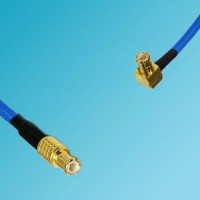 MCX Male to MCX Male Right Angle Semi-Flexible Cable