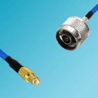 MCX Male to N Male Semi-Flexible Cable