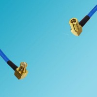 MCX Male Right Angle to SMB Female Right Angle Semi-Flexible Cable