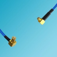 MCX Male Right Angle to SMP Female Right Angle Semi-Flexible Cable