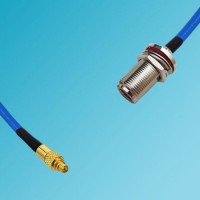 MMCX Male to N Bulkhead Female Semi-Flexible Cable
